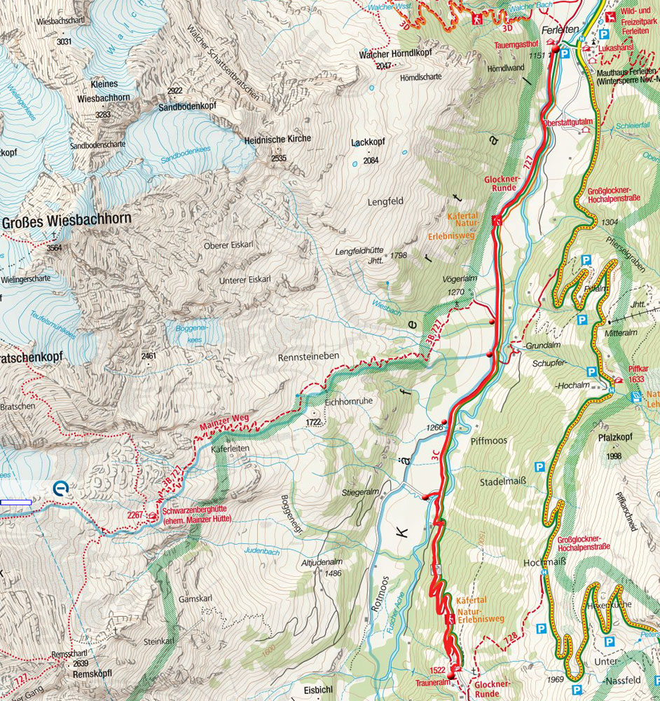 Durch das Käfertal zur Trauneralm Durch das Käfertal zur Trauneralm