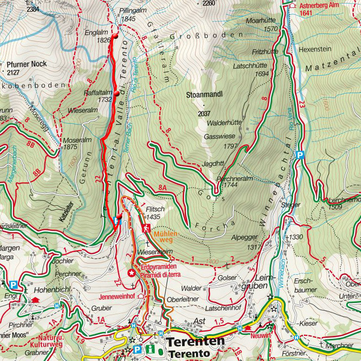Englalm (1826m) von Terenten Englalm (1826m) von Terenten