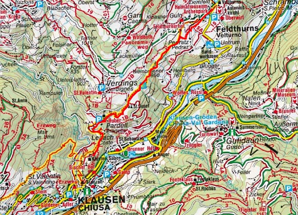 Keschtnwegwanderung Kloster Säben Keschtnwegwanderung Kloster Säben