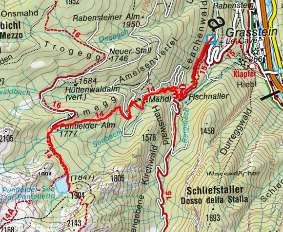 Puntleidersee von Grasstein Puntleidersee von Grasstein