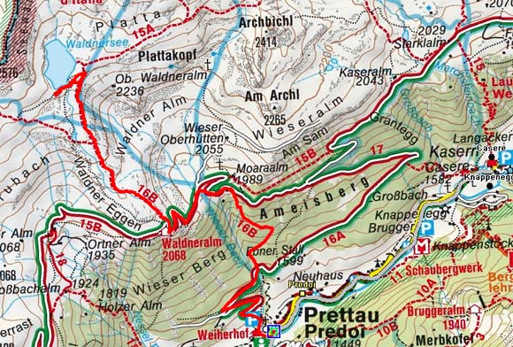 Waldnersee von Prettau Waldnersee von Prettau