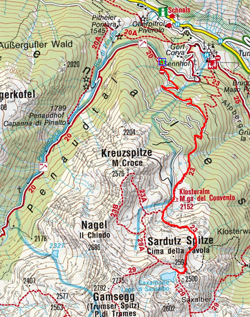 Saxalbsee von Karthaus Saxalbsee von Karthaus