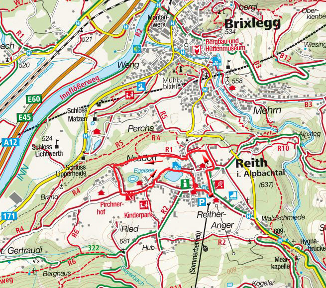 Hildegard von Bingen Weg in Reith im Alpbachtal Hildegard von Bingen Weg in Reith im Alpbachtal