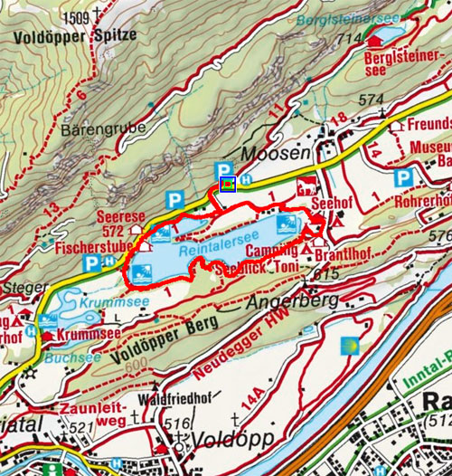 Reintalersee - Rundwanderung Reintalersee - Rundwanderung