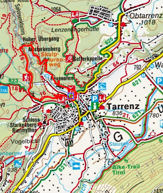 Salvesenklamm - Skulpturenweg Rundwanderung Salvesenklamm - Skulpturenweg Rundwanderung