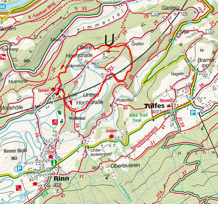 Grafen-Rundwanderung bei Judenstein Grafen-Rundwanderung bei Judenstein