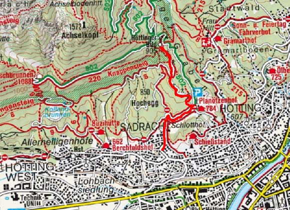 Höttinger Bild vom Planötzenhof Höttinger Bild vom Planötzenhof
