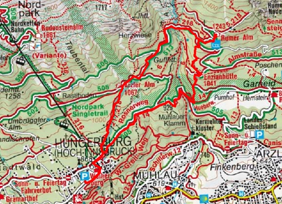 Innsbrucker Almenrunde Innsbrucker Almenrunde
