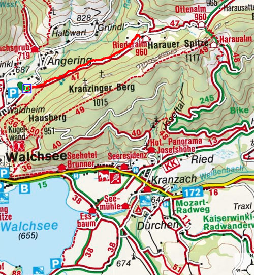 Jausenstation Riederalm von Walchsee/Winkl Jausenstation Riederalm von Walchsee/Winkl