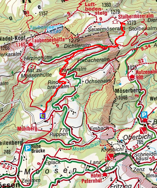 Stoibenmöseralm von Kössen im Kaiserwinkl Stoibenmöseralm von Kössen im Kaiserwinkl