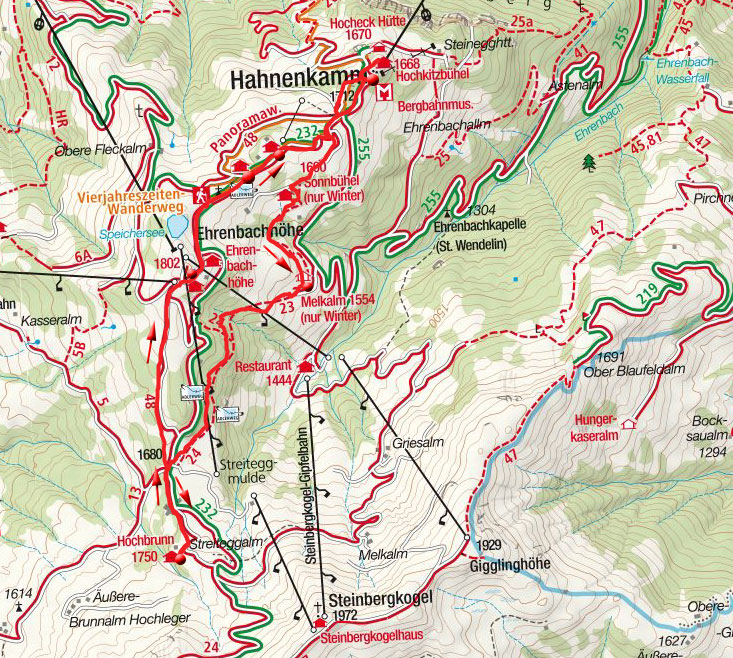 Hüttenrunde am Hahnenkamm bei Kitzbühel Hüttenrunde am Hahnenkamm bei Kitzbühel