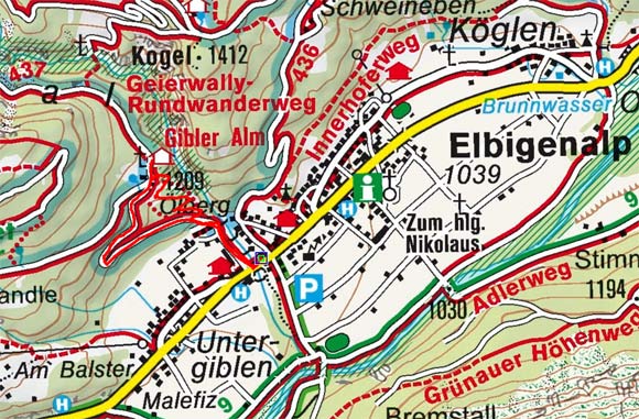 Gibler Alm von Elbigenalp Gibler Alm von Elbigenalp