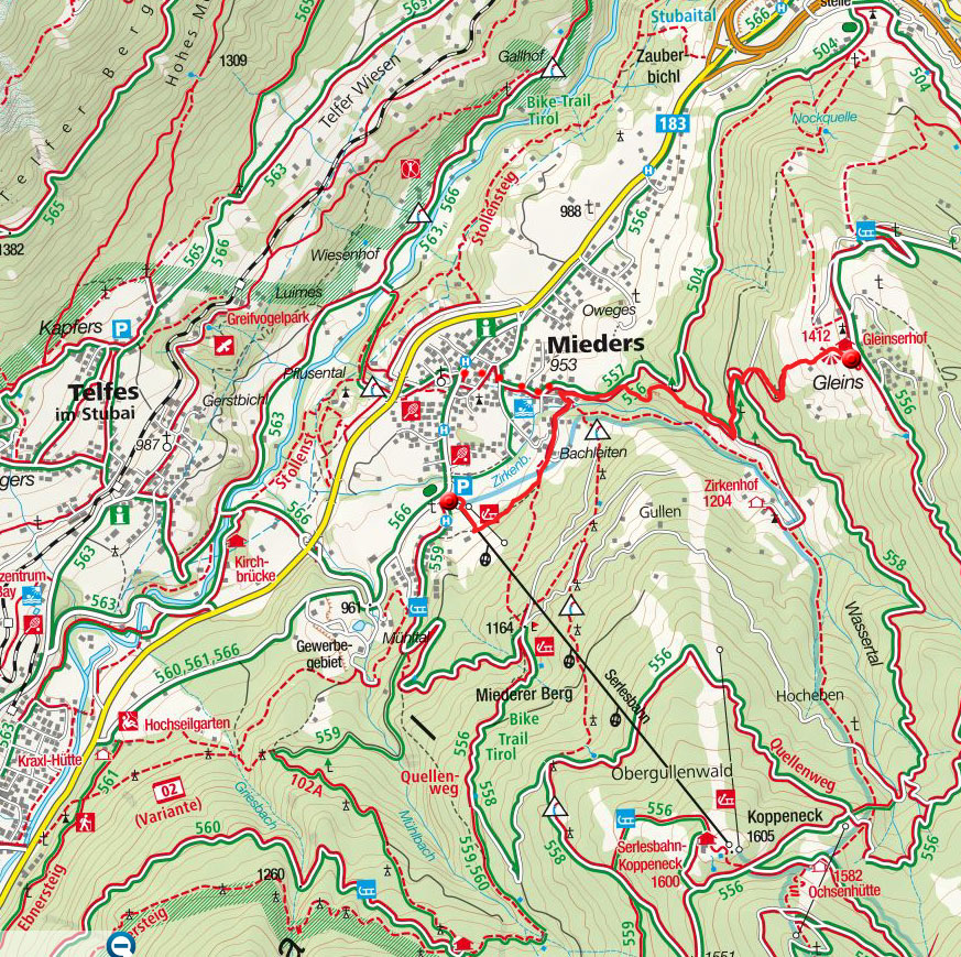 Alpengasthaus Gleinserhof von Mieders Alpengasthaus Gleinserhof von Mieders