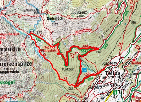Pfarrachalm von Telfes Pfarrachalm von Telfes