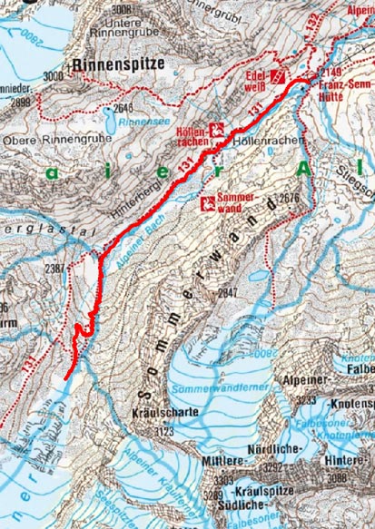 Wildewasser Gletschererlebnisweg Wildewasser Gletschererlebnisweg
