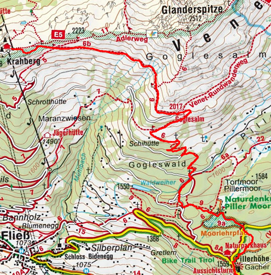 Krahberg - Gogles Alm - Naturparkhaus Kaunergrat Krahberg - Gogles Alm - Naturparkhaus Kaunergrat