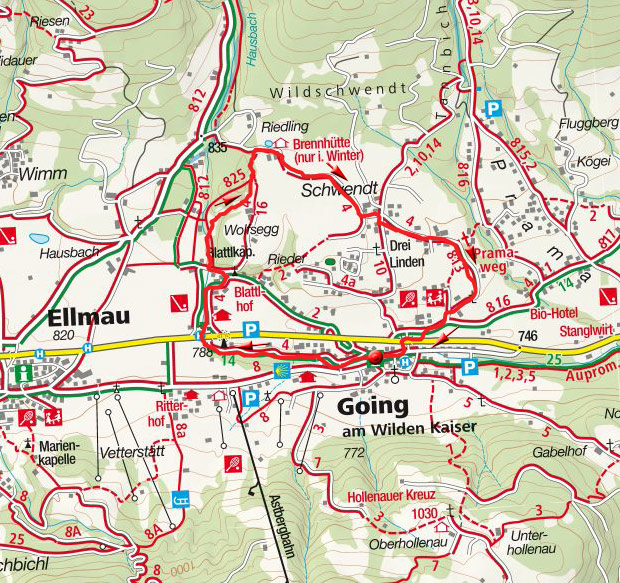 Schwendter Runde bei Going Schwendter Runde bei Going