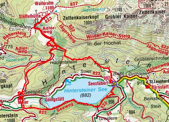 Walleralm - Stöffelhütte Rundwanderung Walleralm - Stöffelhütte Rundwanderung