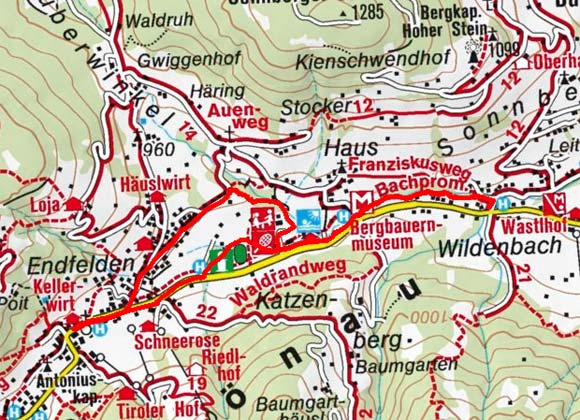 Franziskusweg - Wildschönau Franziskusweg - Wildschönau