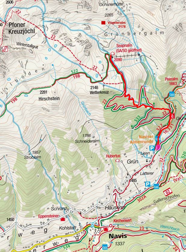 Seapen Alm von Navis Seapen Alm von Navis