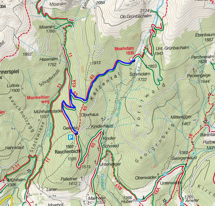 Moarhofalm - Winterwanderung vom Parkplatz Gelenke Moarhofalm - Winterwanderung vom Parkplatz Gelenke