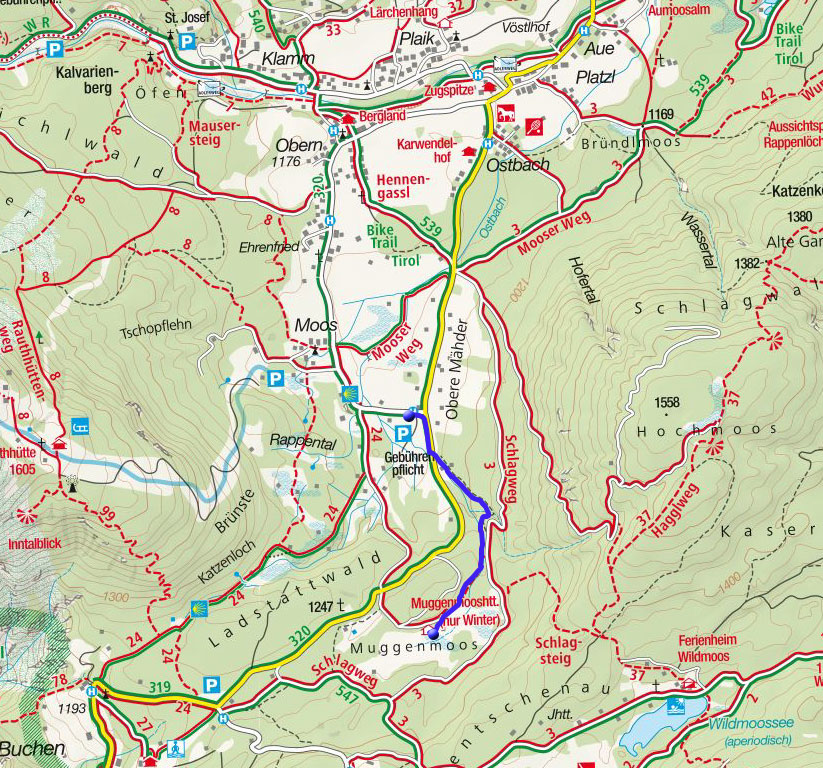 Muggenmoos Alm von Moos Muggenmoos Alm von Moos
