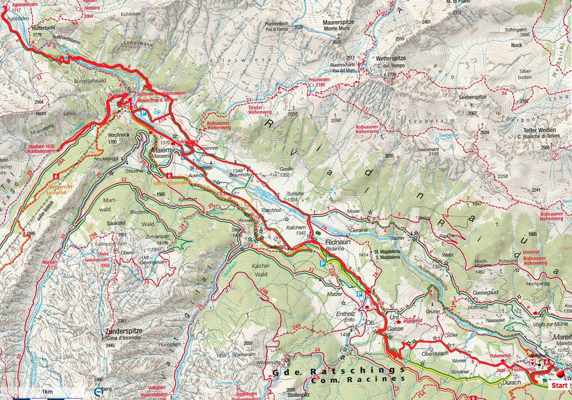 Stadlalm & Aglsbodenalm von Mareit Stadlalm & Aglsbodenalm von Mareit