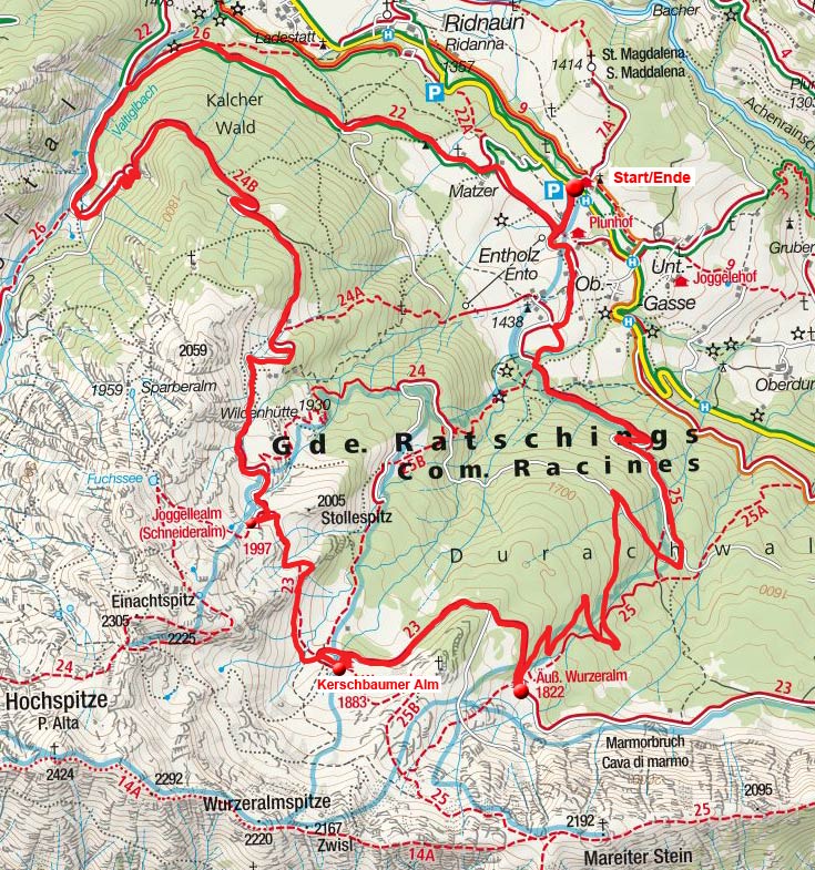 3-Almen-Rundfahrt vom Weiler Gasse 3-Almen-Rundfahrt vom Weiler Gasse