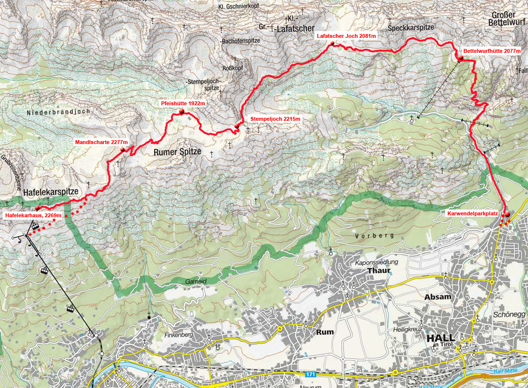 Karwendeldurchquerung Classic (3 Tage) Karwendeldurchquerung Classic (3 Tage)