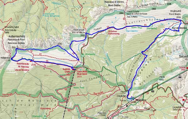 Innerraschötz – Außerraschötz Rundwanderung Innerraschötz – Außerraschötz Rundwanderung