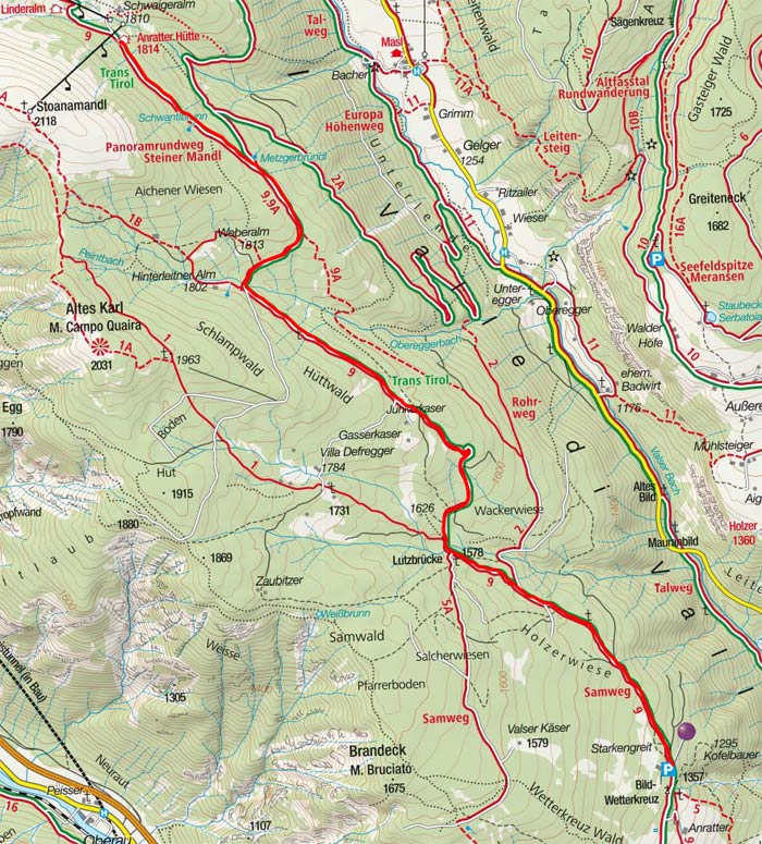 Anratterhütte (1850 m) von Spinges Anratterhütte (1850 m) von Spinges
