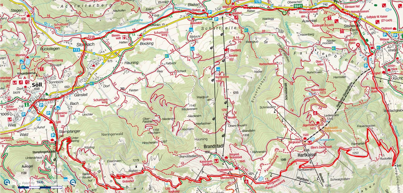 Brandstadl – Hartkaiser Umrundung von Söll Brandstadl – Hartkaiser Umrundung von Söll