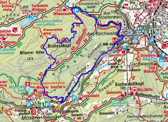 Brunschkopf-Möserer Mähder Rundtour Brunschkopf-Möserer Mähder Rundtour