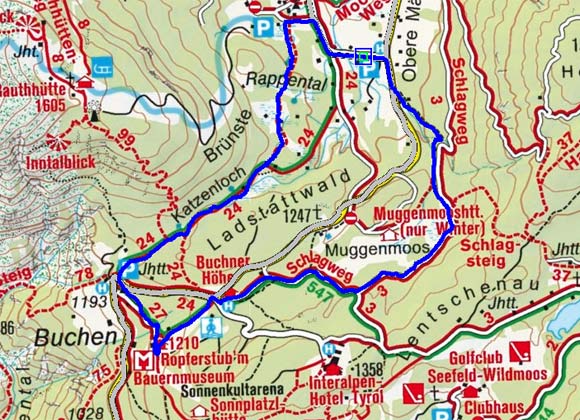 Buchner Höhe - Ropferstubm Runde Buchner Höhe - Ropferstubm Runde