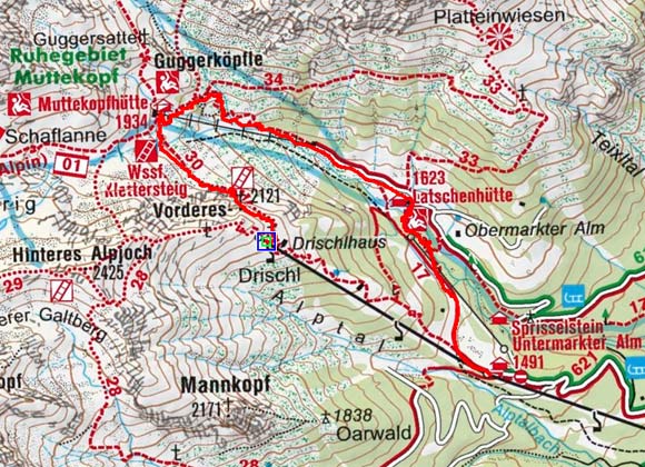 Drei Hütten Wanderung Hochimst Drei Hütten Wanderung Hochimst