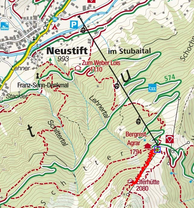 Tag 1: Elfer Bergstation - Elferhütte Tag 1: Elfer Bergstation - Elferhütte