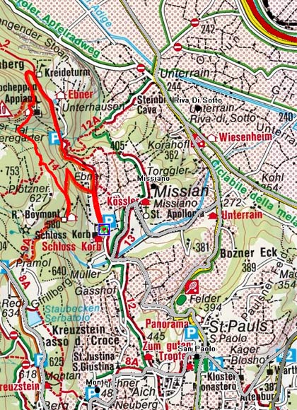 Eppaner Burgenweg Eppaner Burgenweg
