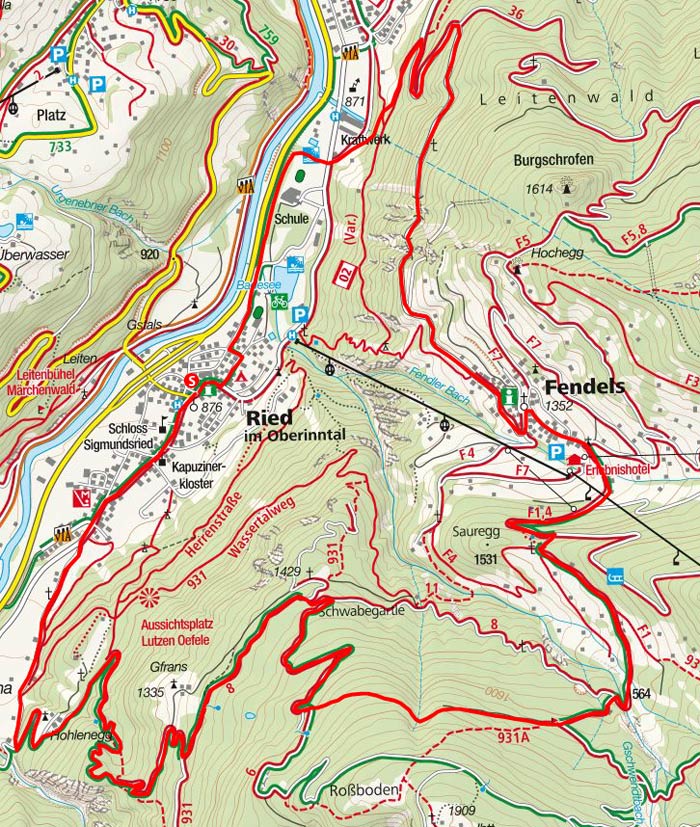 Fendels-Rundfahrt von Ried Fendels-Rundfahrt von Ried