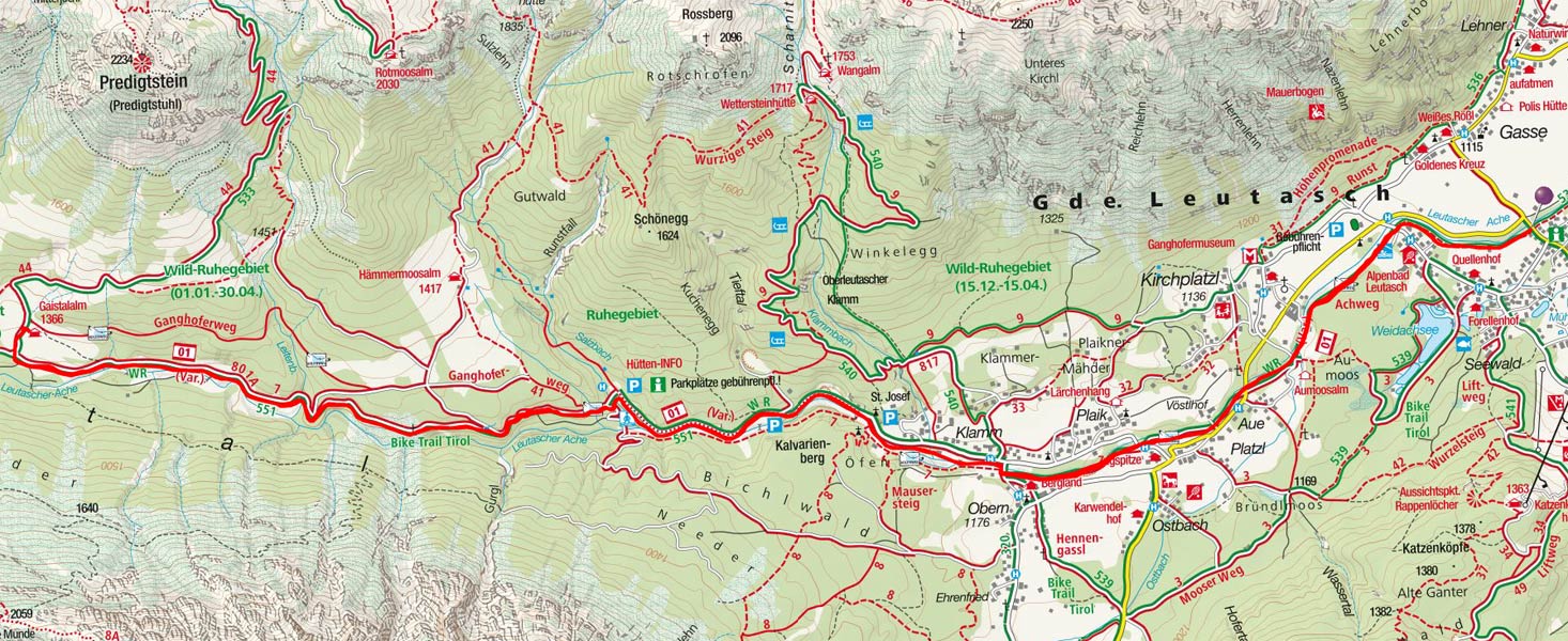 Gaistalalm von Weidach in der Leutasch Gaistalalm von Weidach in der Leutasch