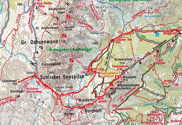 Gamskogel (2659 m) aus der Schlick-Kreuzjoch Gamskogel (2659 m) aus der Schlick-Kreuzjoch