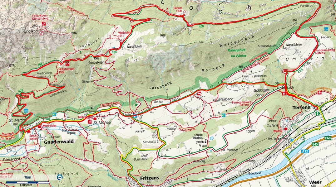 3-Almen-Runde im Karwendel von Terfens 3-Almen-Runde im Karwendel von Terfens