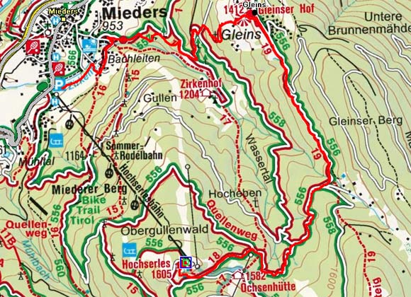 Hochserles - Gleinserhof - Mieders Hochserles - Gleinserhof - Mieders