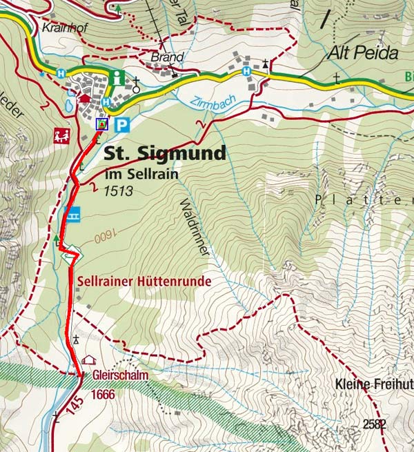Gleirschalm von St. Sigmund Gleirschalm von St. Sigmund