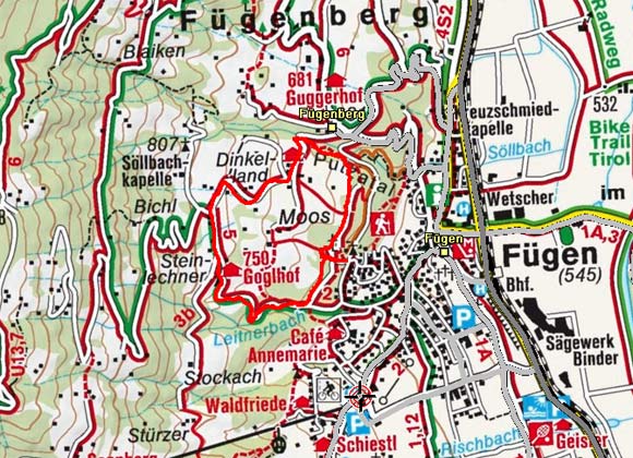 Fügen - Putzatal - Gasthaus Goglhof Fügen - Putzatal - Gasthaus Goglhof