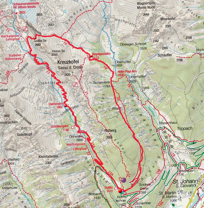 Großes Tor – Kegelgasslalm Rundwanderung Großes Tor – Kegelgasslalm Rundwanderung