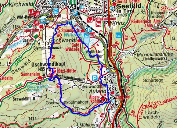 Gschwandtkopf Rundtour Gschwandtkopf Rundtour