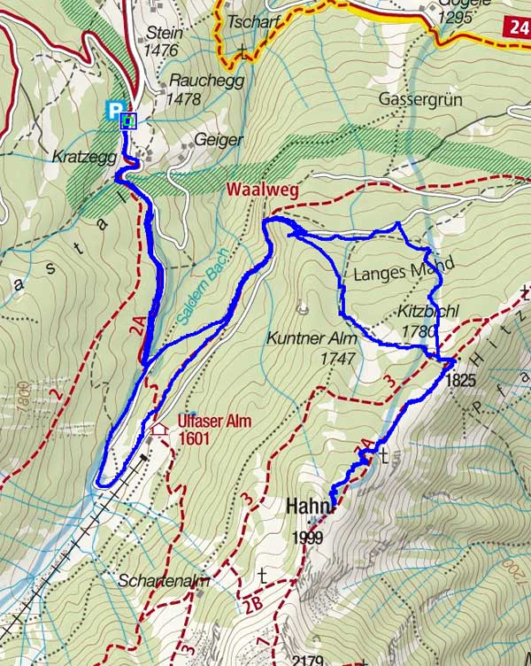 Hahnl (1999 m) von Ulfas Hahnl (1999 m) von Ulfas