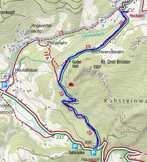 Naturrodelbahn Hochalm - Unken Naturrodelbahn Hochalm - Unken