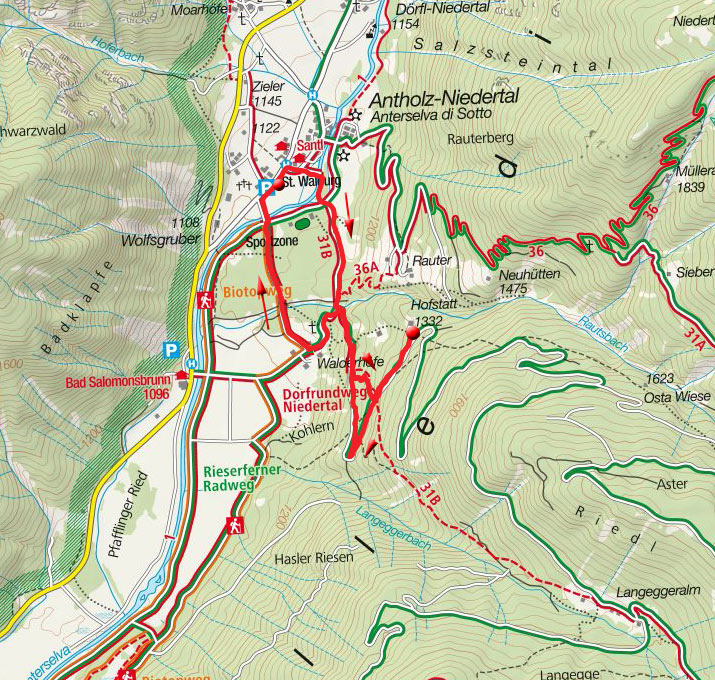 Hofstatt Alm von Antholz Niedertal Hofstatt Alm von Antholz Niedertal