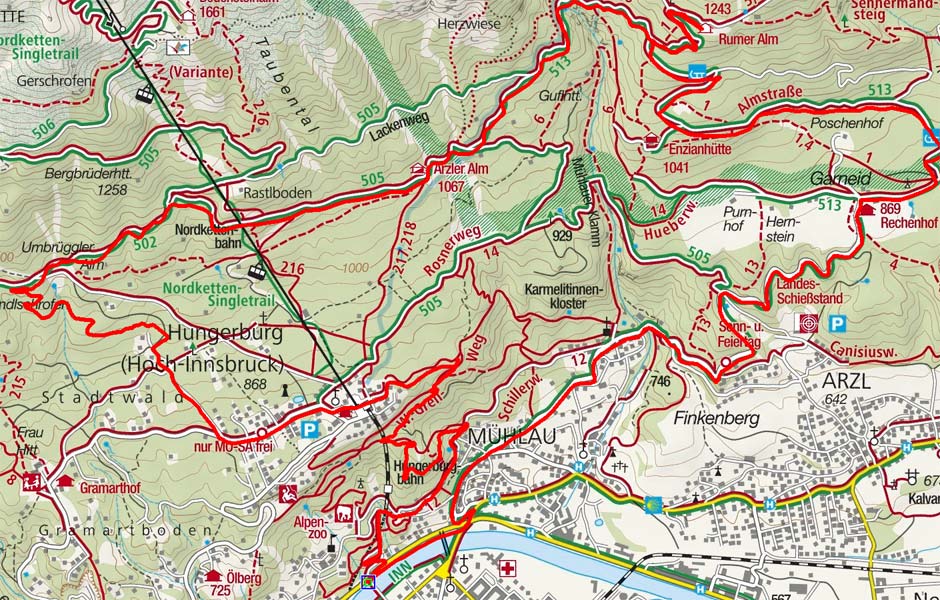 Nordketten-Almenrunde von Innsbruck Nordketten-Almenrunde von Innsbruck
